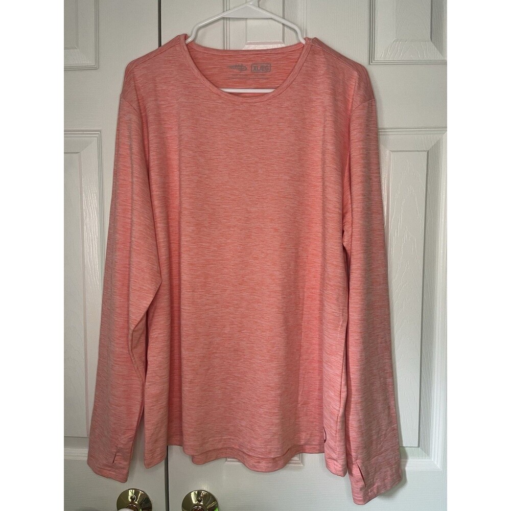 ReeL Life Orange/Pink Lightweight Long Sleeve Shirt Men XL